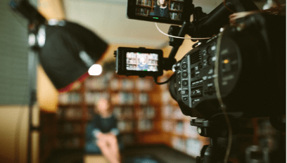 video shoot and interview, The Importance of Visuals in PR: How to Catch an Audience’s Attention