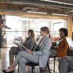 Executive leader demonstrating executive communication tips while sharing a clear and trust-building message